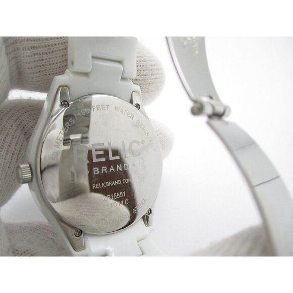 Women Relic Quartz 50m WR Analog mm Round Watch (H864) "New Battery" ZR15551 - Picture 3 of 9